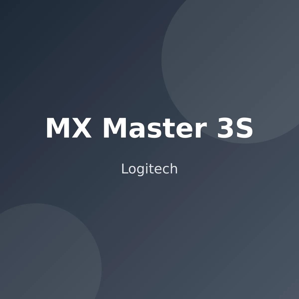 ماوس بی‌سیم لاجیتک MX Master 3S