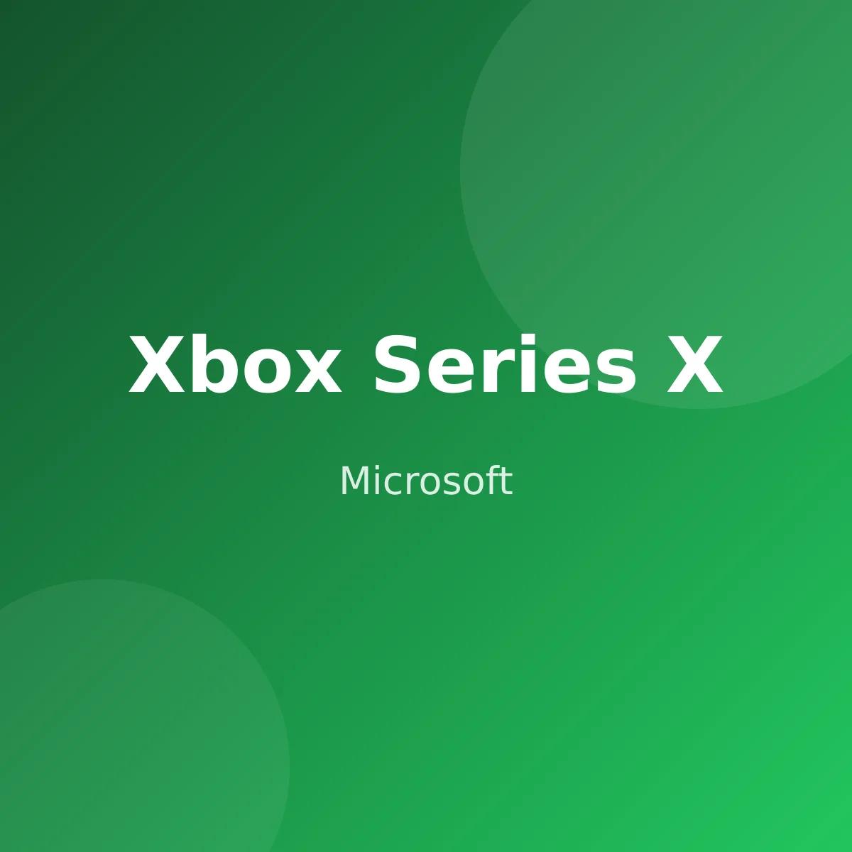کنسول بازی مایکروسافت Xbox Series X